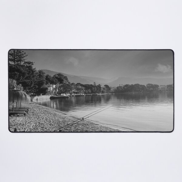 Item preview, Fishing on the Pine Walk Puerto Pollensa Mallorca designed and sold by GG WALL ART.