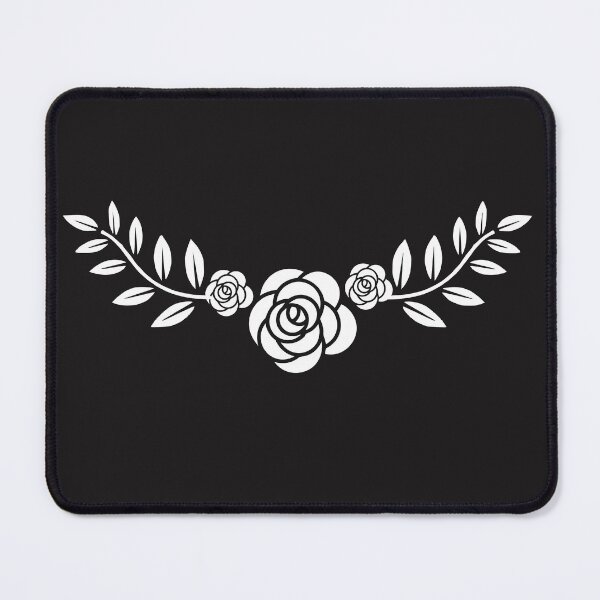 Item preview, Simple white rose. designed and sold by Swingfroglet.