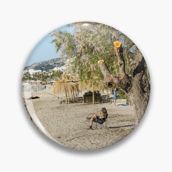 Item preview, Fishing On The Pine Walk Puerto Pollensa Mallorca designed and sold by GG WALL ART.
