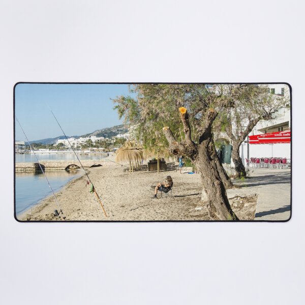 Item preview, Fishing On The Pine Walk Puerto Pollensa Mallorca designed and sold by GG WALL ART.