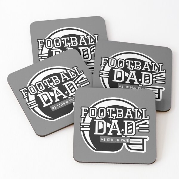 Item preview, Football Dad - #1 Super Fan! designed and sold by ClickArtProduct.