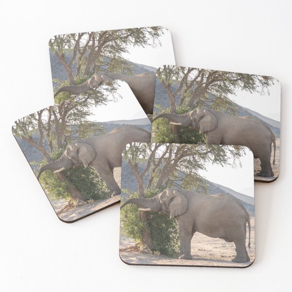 Item preview, Namibia. Elephant with the Raised Trunk.  designed and sold by vadim19.