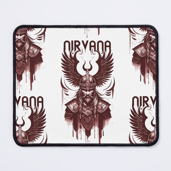 Artikelvorschau, Nirvana geflügeltes Wikinger-Design entworfen und verkauft von ironpalette.