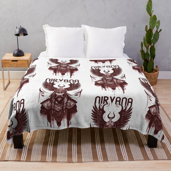 Aperçu de l'œuvre conception viking ailée du nirvana créée et vendue par ironpalette.