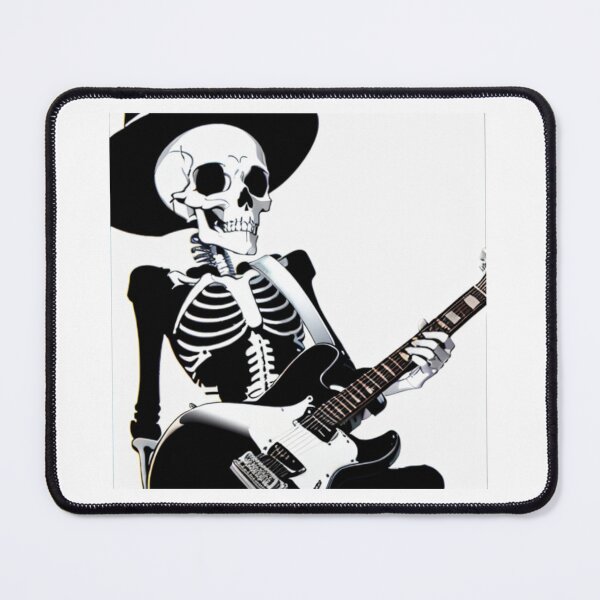 Item preview, Skeleton playing guitar designed and sold by ShinjanPatra.