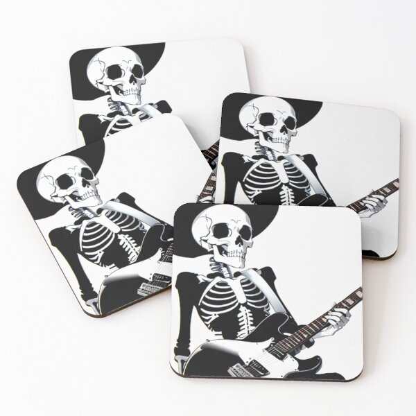 Item preview, Skeleton playing guitar designed and sold by ShinjanPatra.