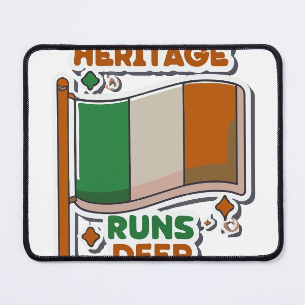 Item preview, Heritage Runs Deep - Vibrant Irish Flag Design designed and sold by NiftyWrx.