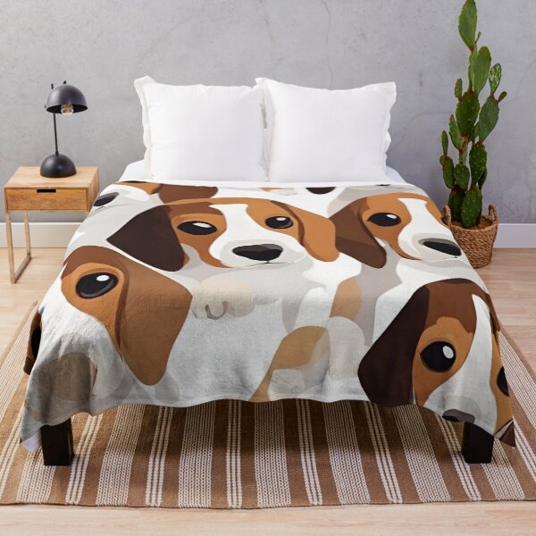 Item preview, Beagle Puppies Pattern designed and sold by BeagleDesigns.