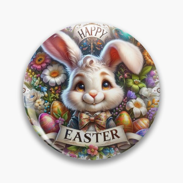 Item preview, Happy Easter Bunny v06 designed and sold by Scrumptious Designs.