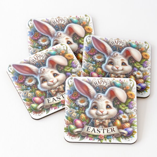 Item preview, Happy Easter Bunny v06 designed and sold by Scrumptious Designs.