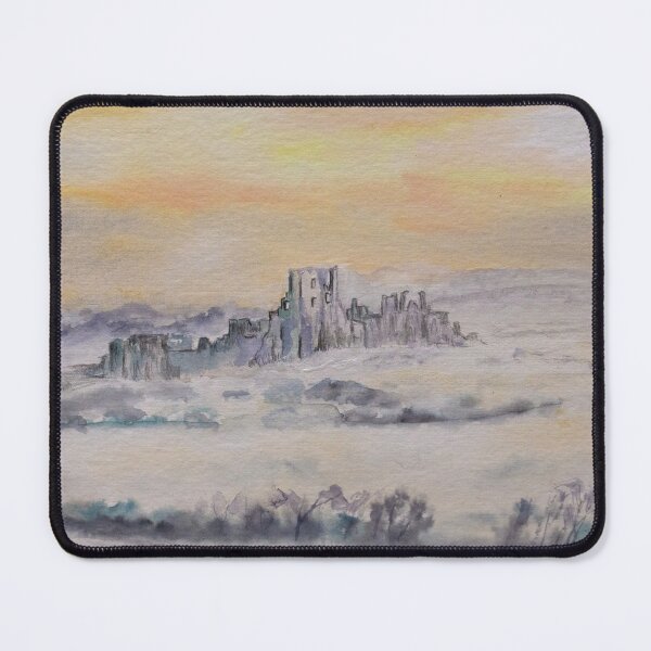 Item preview, Misty Sunrise over Corfe Castle designed and sold by Ceri Jones.