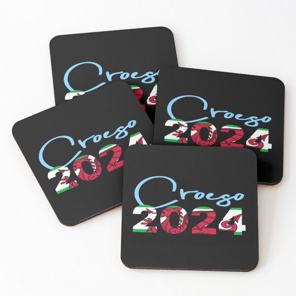 Item preview, CROESO 2024 WELCOME WELSH FLAG SKYBLUE designed and sold by Marni Scofidio Desi9ns.