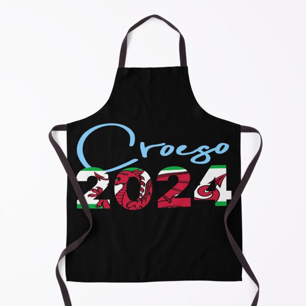 Item preview, CROESO 2024 WELCOME WELSH FLAG SKYBLUE designed and sold by Marni Scofidio Desi9ns.