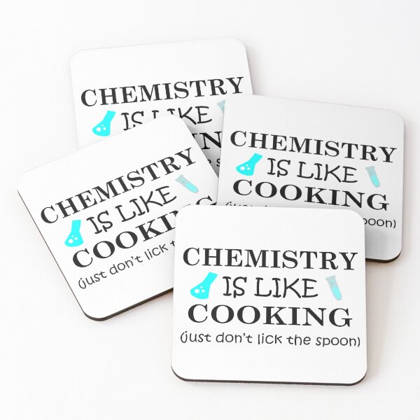 Item preview, Chemistry is like cooking funny quotes sayings jokes puns chemist humor designed and sold by Alexaltay.