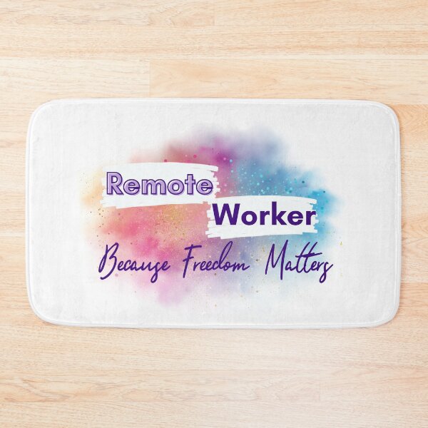 Item preview, Remote Worker Quote - Work From Home - Nomad Freedom designed and sold by soniaaseguin.