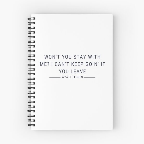 Item preview, Please Don't Go Lyrics designed and sold by Emily  Krejci.