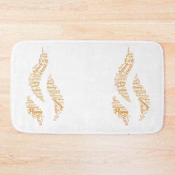Item preview, Flame Word Cloud designed and sold by Delamoon.