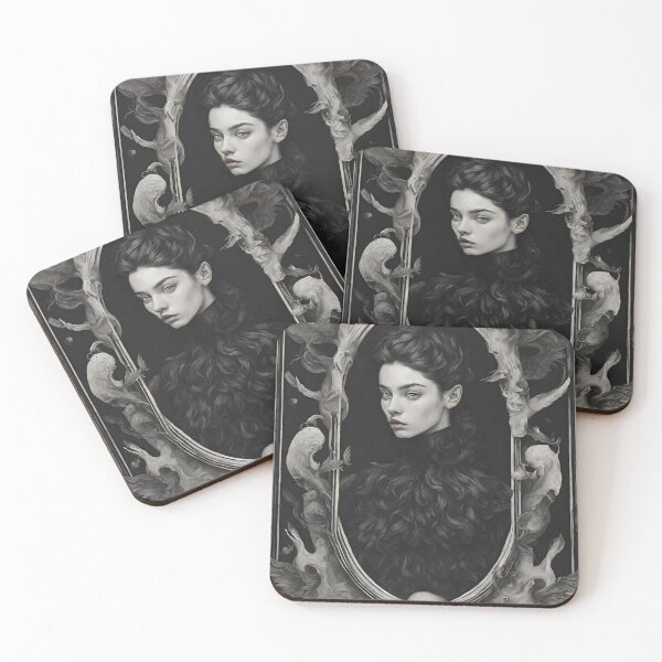 Item preview, Gothic Literary Portrait designed and sold by echowood26.