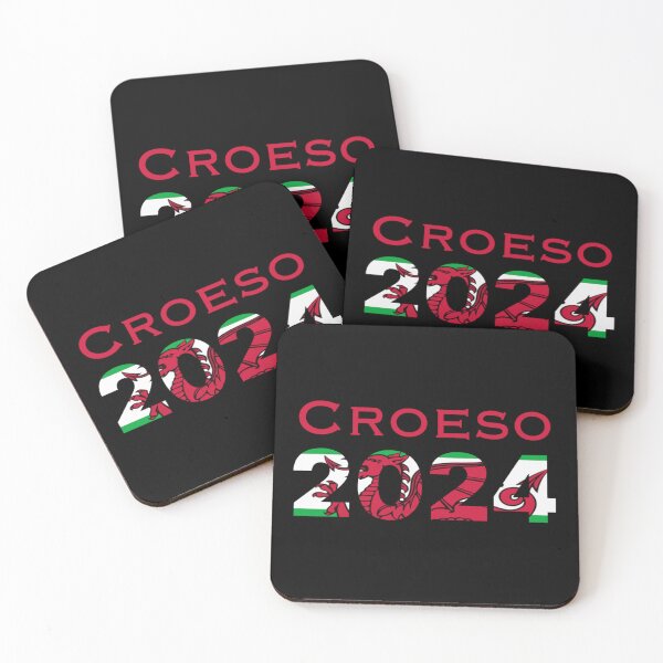 Item preview, CROESO 2024 WELCOME WELSH FLAG RED designed and sold by Marni Scofidio Desi9ns.