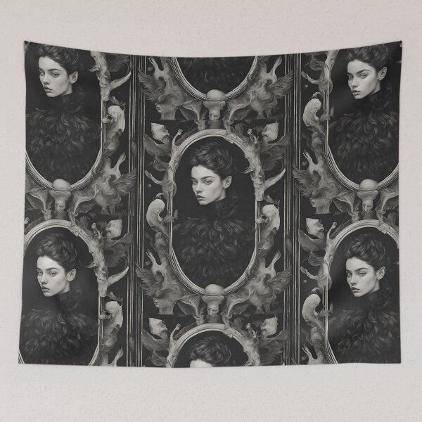 Item preview, Gothic Literary Portrait designed and sold by echowood26.