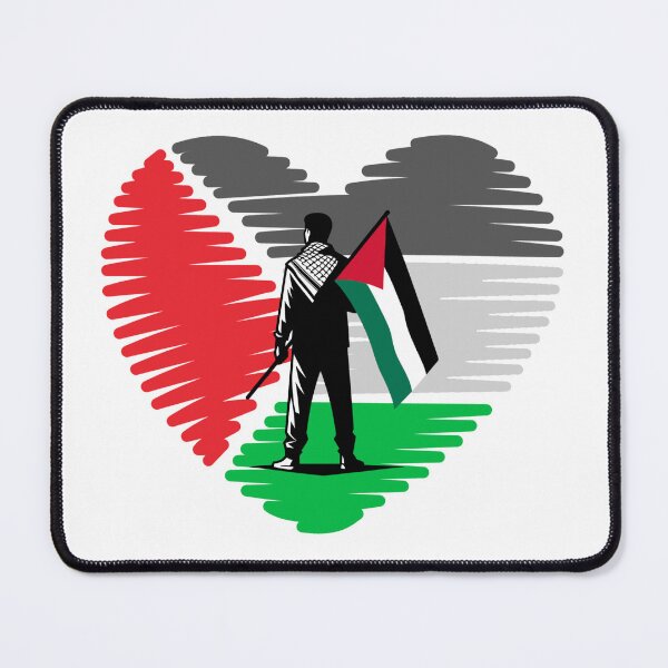 Item preview, Heart For Palestine. Solidarity With Gaza designed and sold by Rebel-Design.