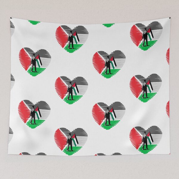 Item preview, Heart For Palestine. Solidarity With Gaza designed and sold by Rebel-Design.
