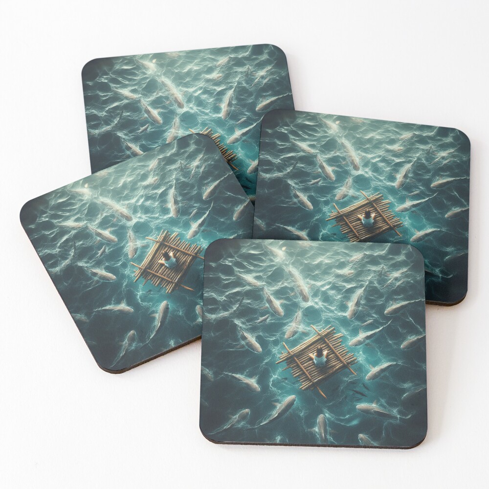 Item preview, Coasters (Set of 4) designed and sold by greta-karsten.