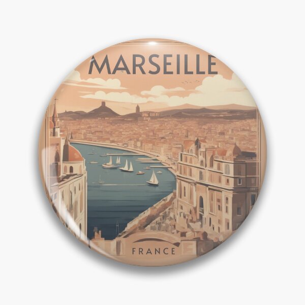 Item preview, Marseille vintage poster France designed and sold by KarakitAI.