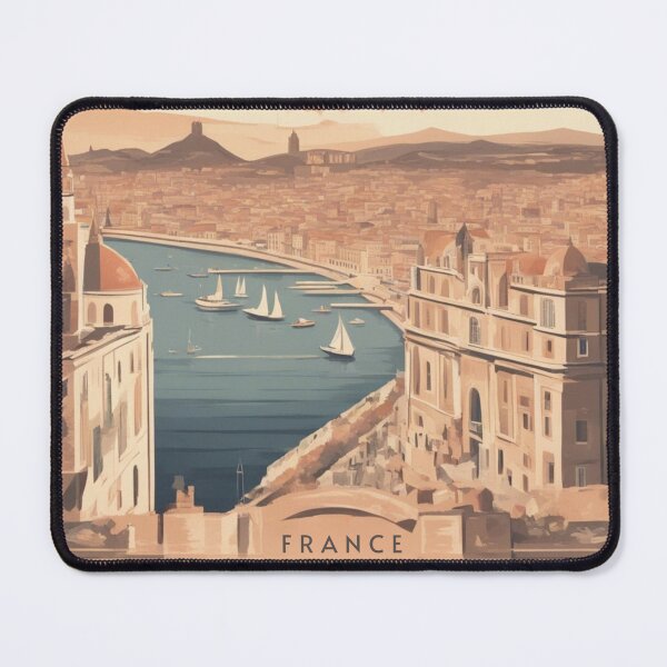 Item preview, Marseille vintage poster France designed and sold by KarakitAI.