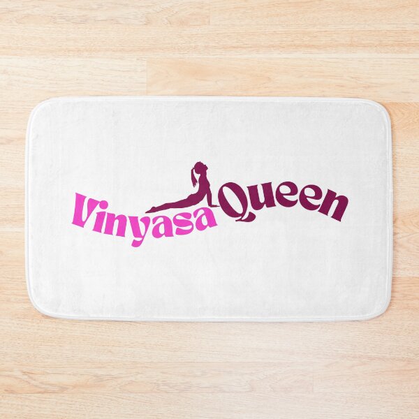 Item preview, Vinyasa queen Yogi - Yoga Vinyasa funny quote designed and sold by soniaaseguin.