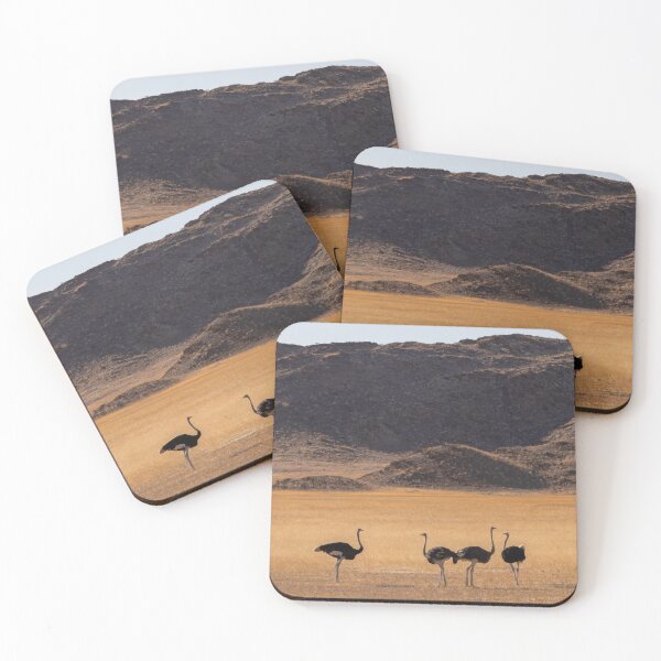 Item preview, Namibia. Desert. Ostriches.  designed and sold by vadim19.