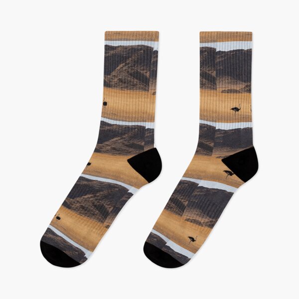 Item preview, Namibia. Desert. Ostriches.  designed and sold by vadim19.