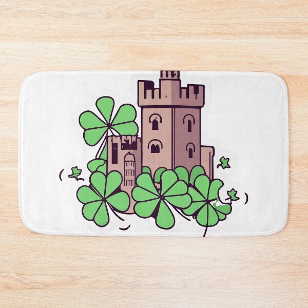 Item preview, Picturesque Blarney Castle and Shamrocks designed and sold by NiftyWrx.