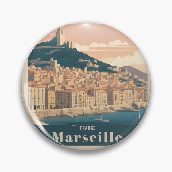 Item preview, Marseille vintage poster France designed and sold by KarakitAI.