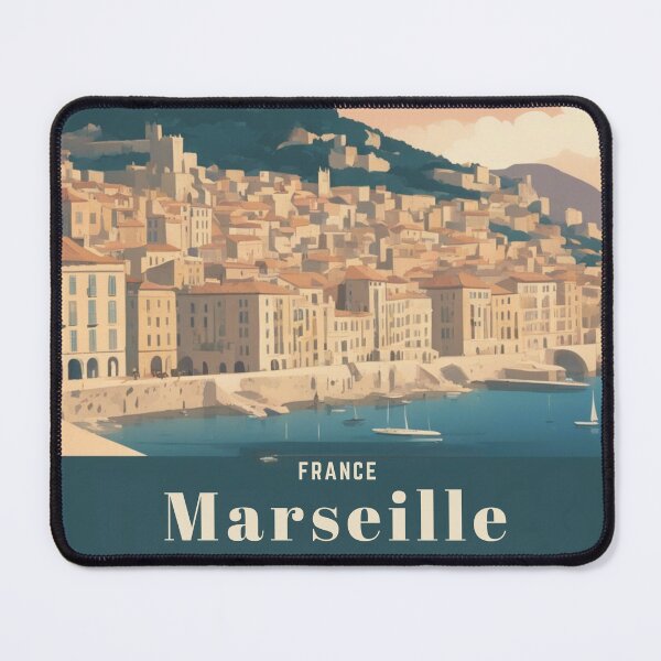 Item preview, Marseille vintage poster France designed and sold by KarakitAI.
