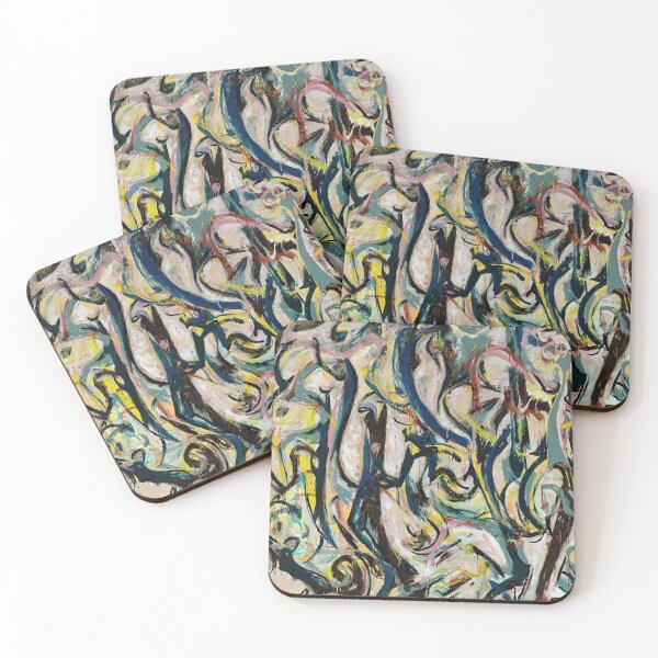 Item preview, jackson pollock artwork designed and sold by Nada01.