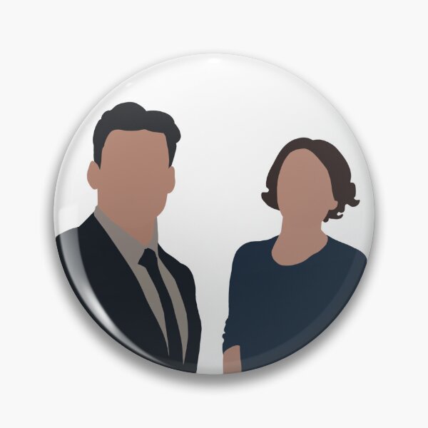 Item preview, Julia Montague and David Budd from British TV show Bodyguard designed and sold by CrimeDesigns.