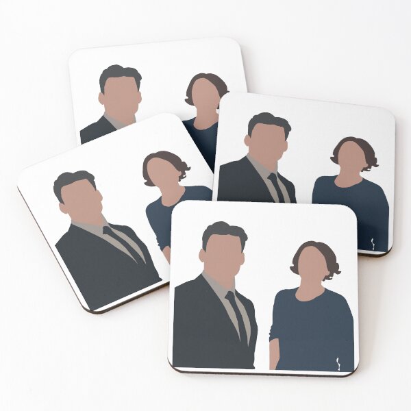 Item preview, Julia Montague and David Budd from British TV show Bodyguard designed and sold by CrimeDesigns.