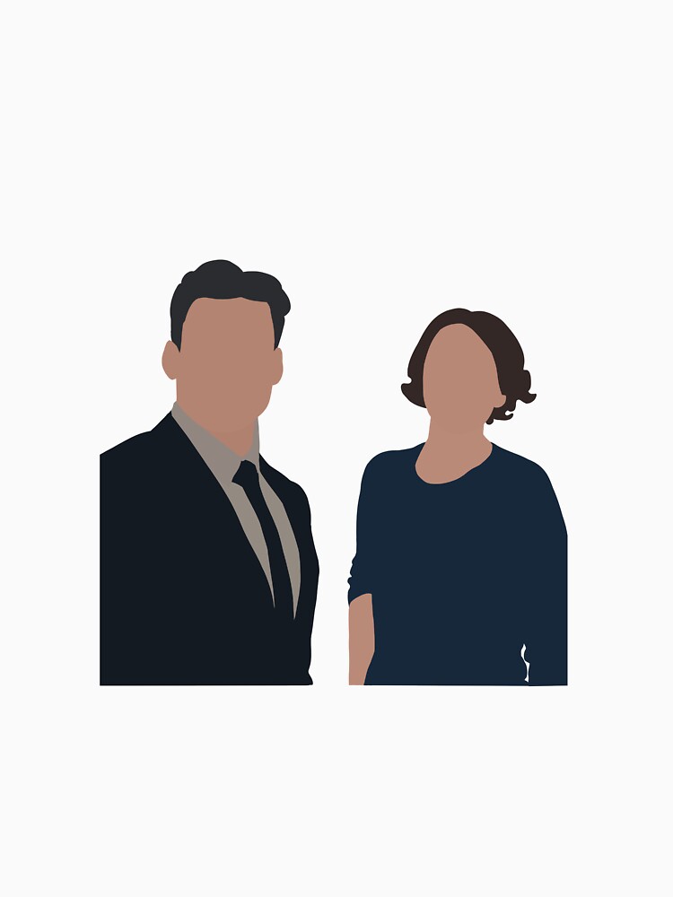 Julia Montague and David Budd from British TV show Bodyguard