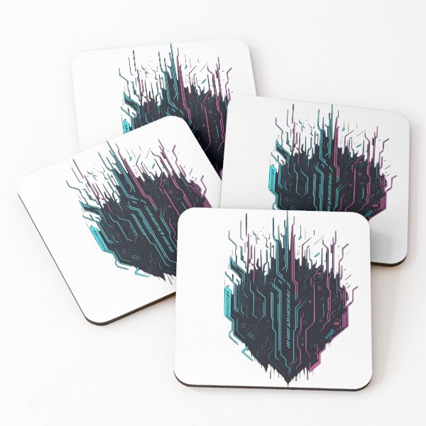 Item preview, Pixel Panache: Abstract Cyberpunk - Digital Extravaganza designed and sold by Misterpng.