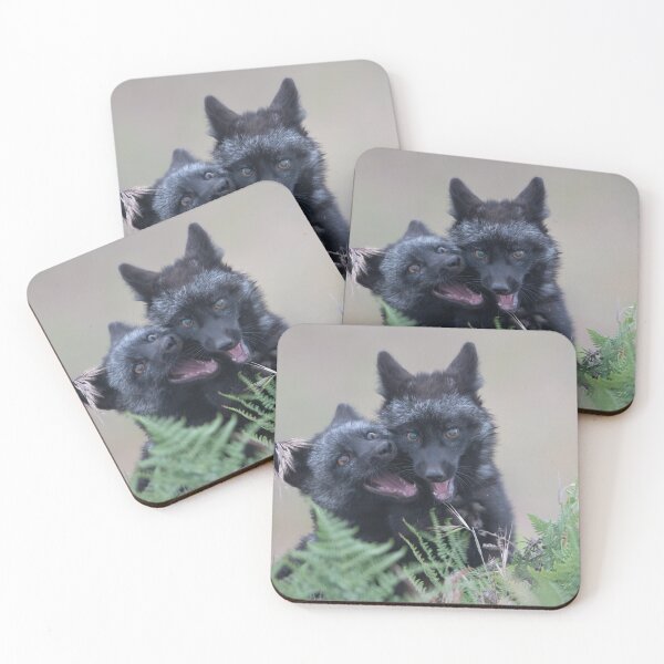 Item preview, Playful Red Fox Kits  designed and sold by wildlifist.