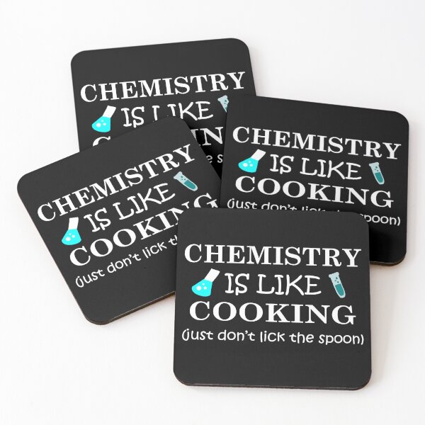 Item preview, Chemistry is like cooking funny quotes sayings jokes puns chemist humor designed and sold by Alexaltay.