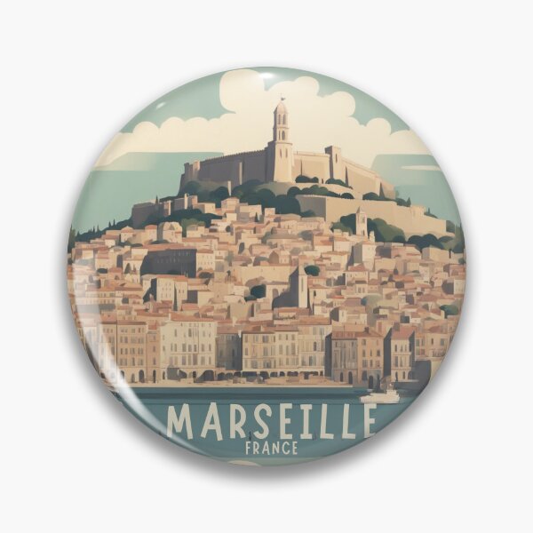 Item preview, Marseille vintage poster France designed and sold by KarakitAI.