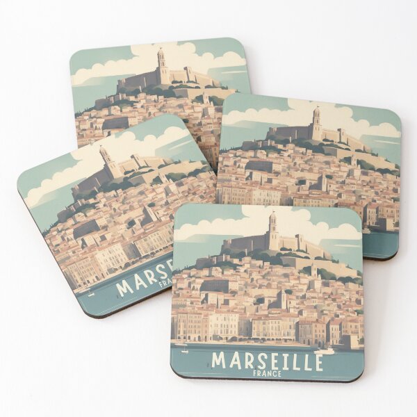 Item preview, Marseille vintage poster France designed and sold by KarakitAI.