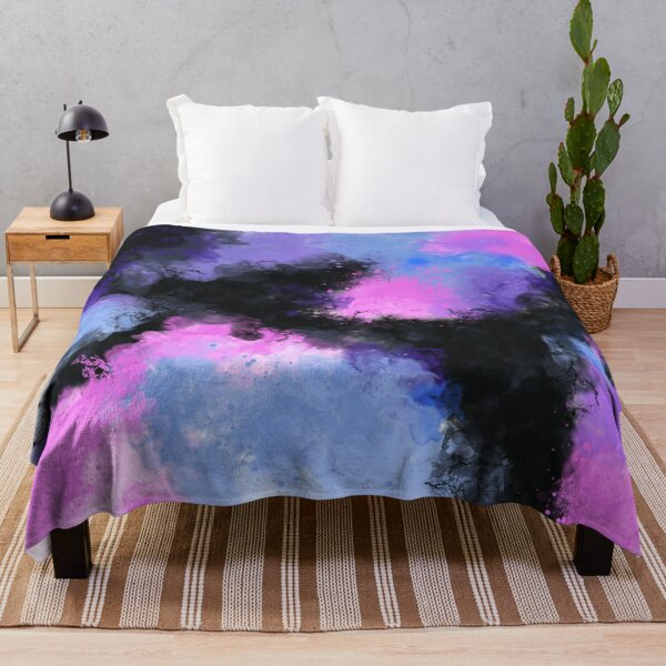 Item preview, Just The Way You Are - Blue Violet Pink Abstract designed and sold by Joey Santiago.
