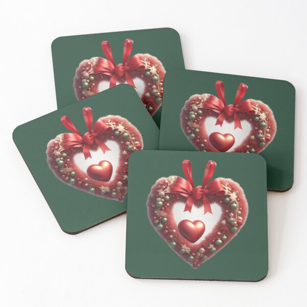Item preview, corazon de navidad designed and sold by Digiheart.
