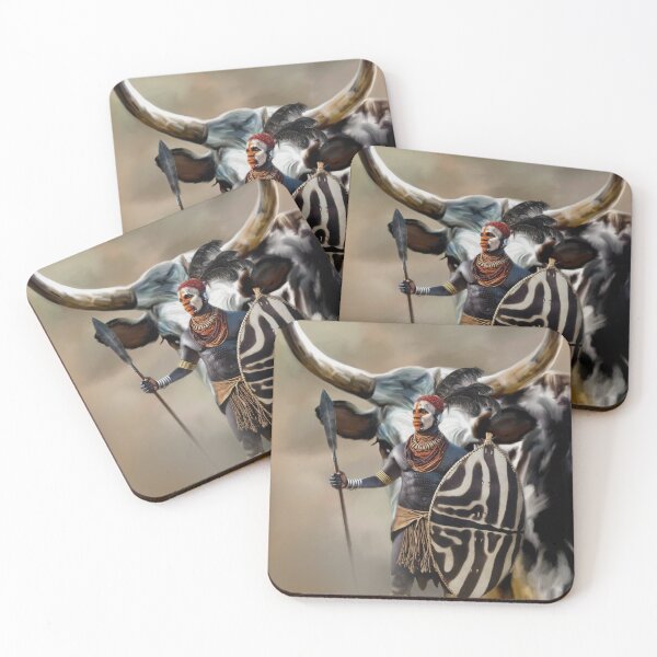 Item preview, ZULU KING SHAKA ZULU designed and sold by johnnyssandart.