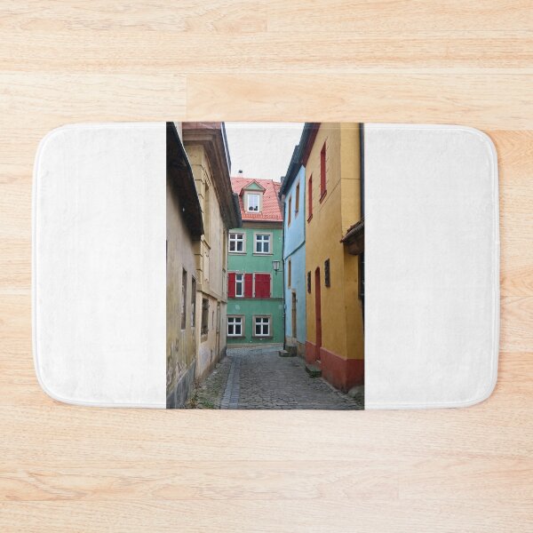 Item preview, Colorful Alleyway - Bamberg, Germany  2021 designed and sold by Photographic Memories.