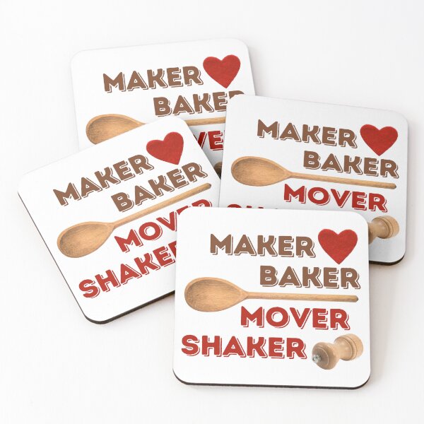 Item preview, Maker, Baker, Mover, Shaker designed and sold by Mumentous.