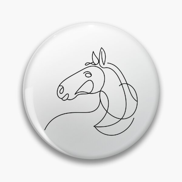 Item preview, Horse one line designed and sold by DashBliss.